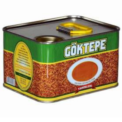 Göktepe Kepekli Bozkır Tahini Teneke 1 Kg Net:800 gr.